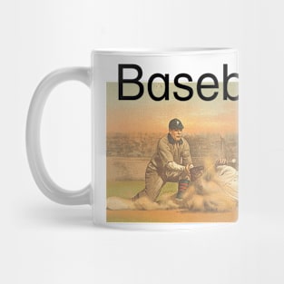 Baseball Retro Mug